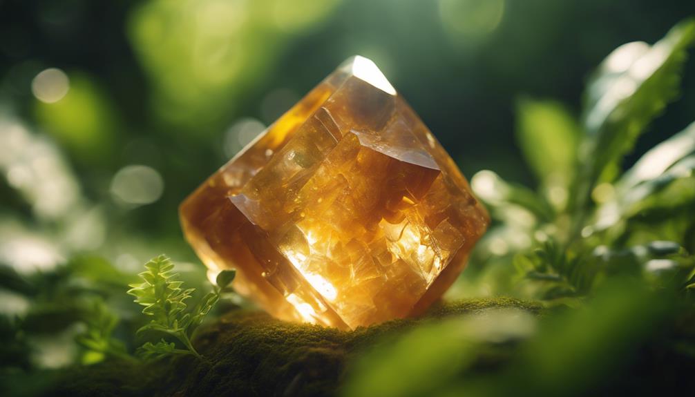 amber calcite healing properties
