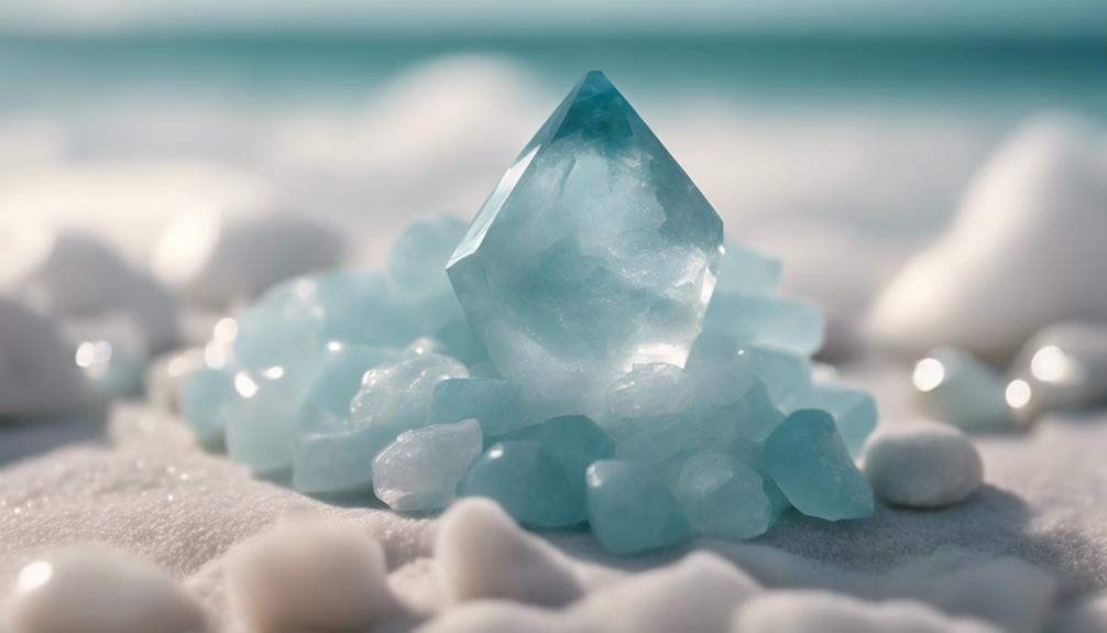 aquamarine angelite s birthstone choice
