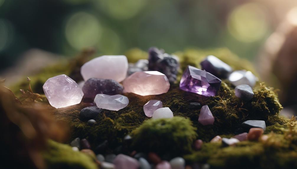 balancing crystals for harmony