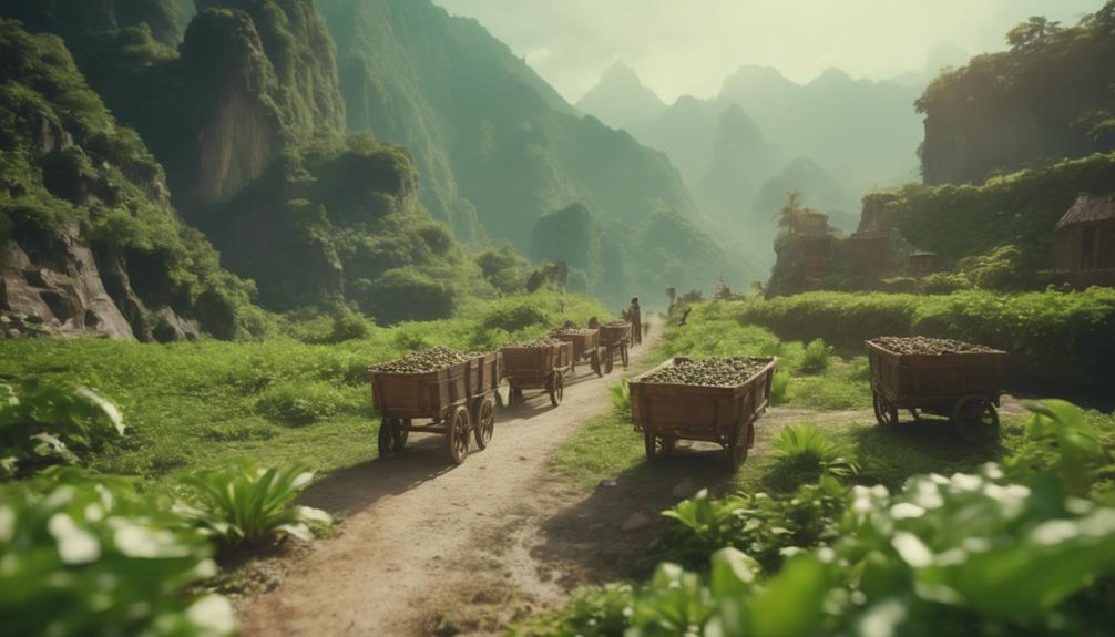 calcite s ancient trade routes