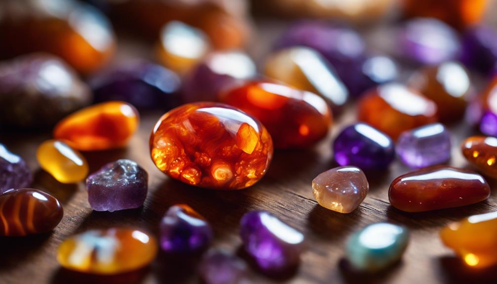 fire agate crystal pairing