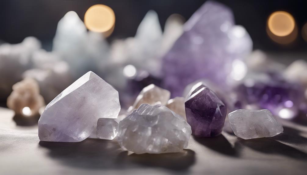 healing anhydrite crystal pairing