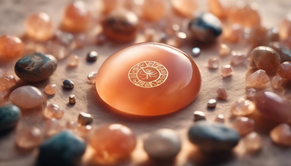 peach agate zodiac associations
