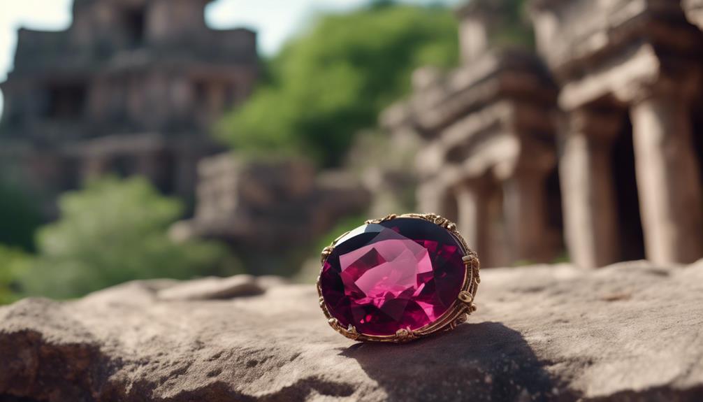 rhodolite in ancient civilizations
