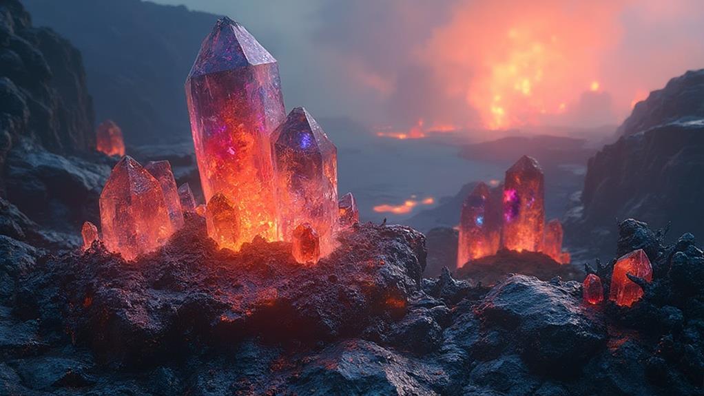 volcanic region geological formation